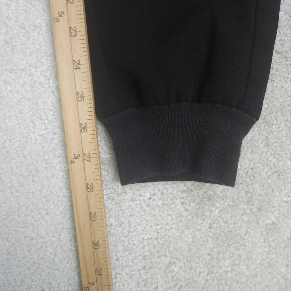 FIGS Zamora High Waisted Jogger Scrub Pants Black Women Small Technical